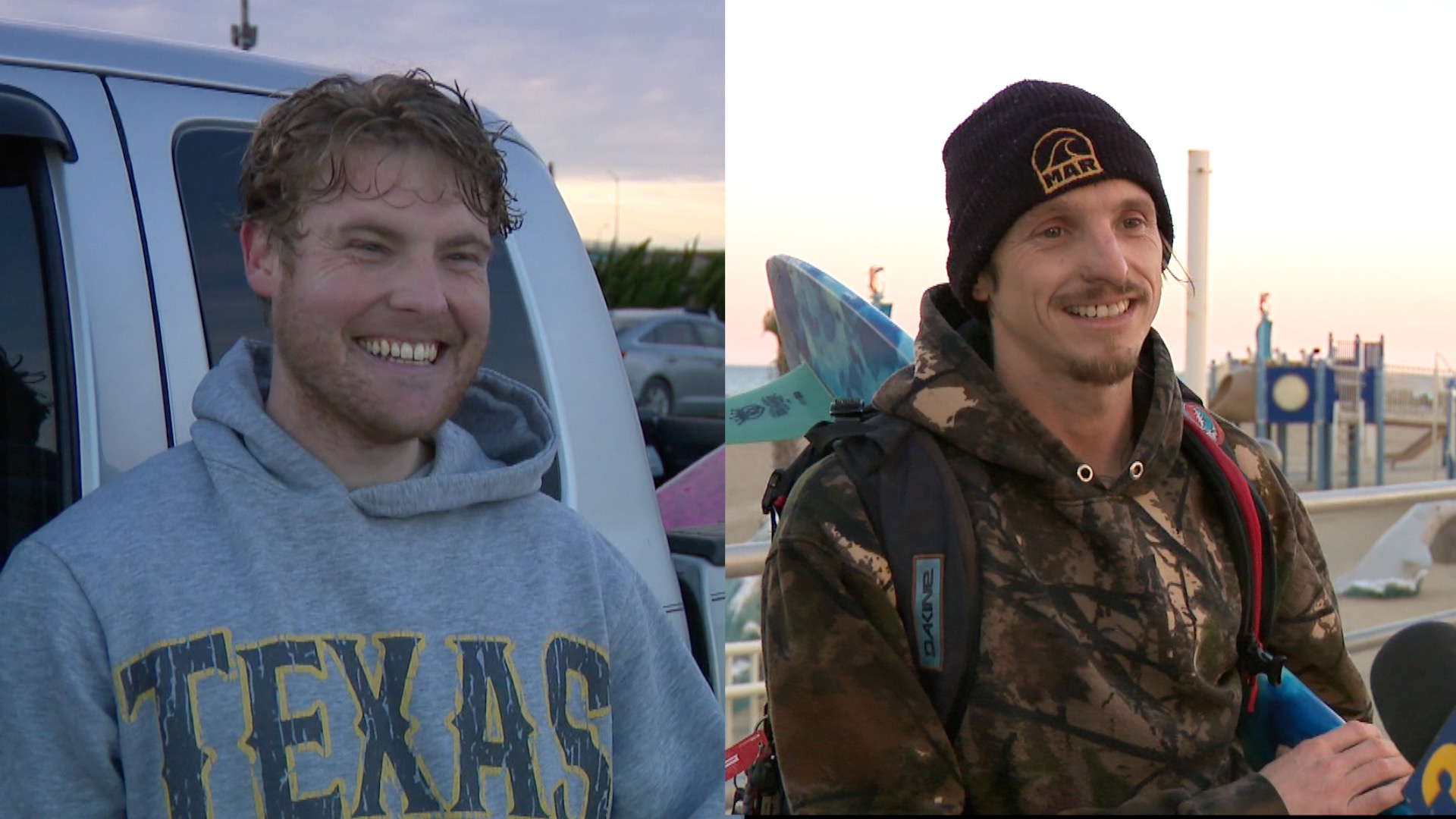 Virginia Beach locals skipped the table for the tide