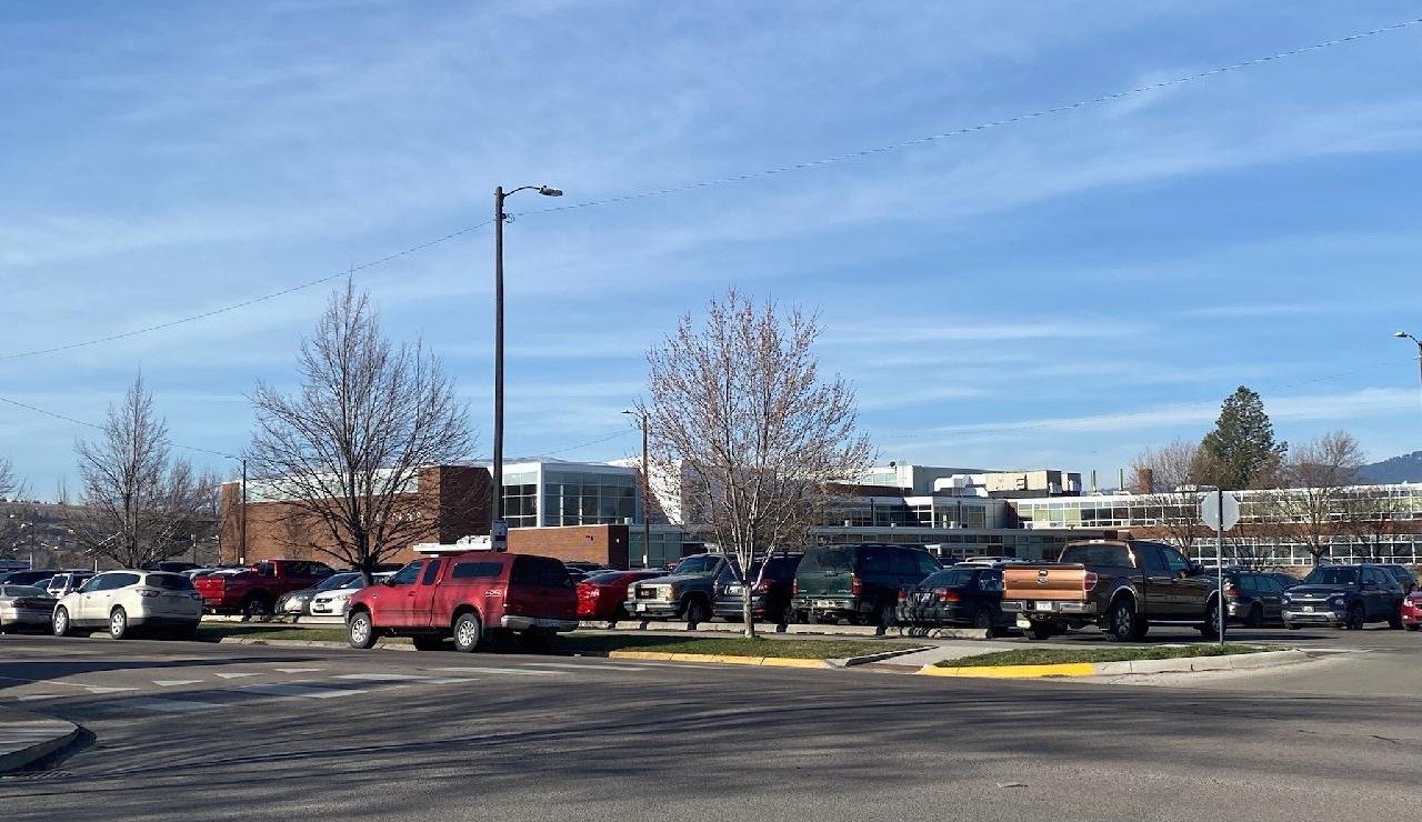 Sentinel HS parking lot