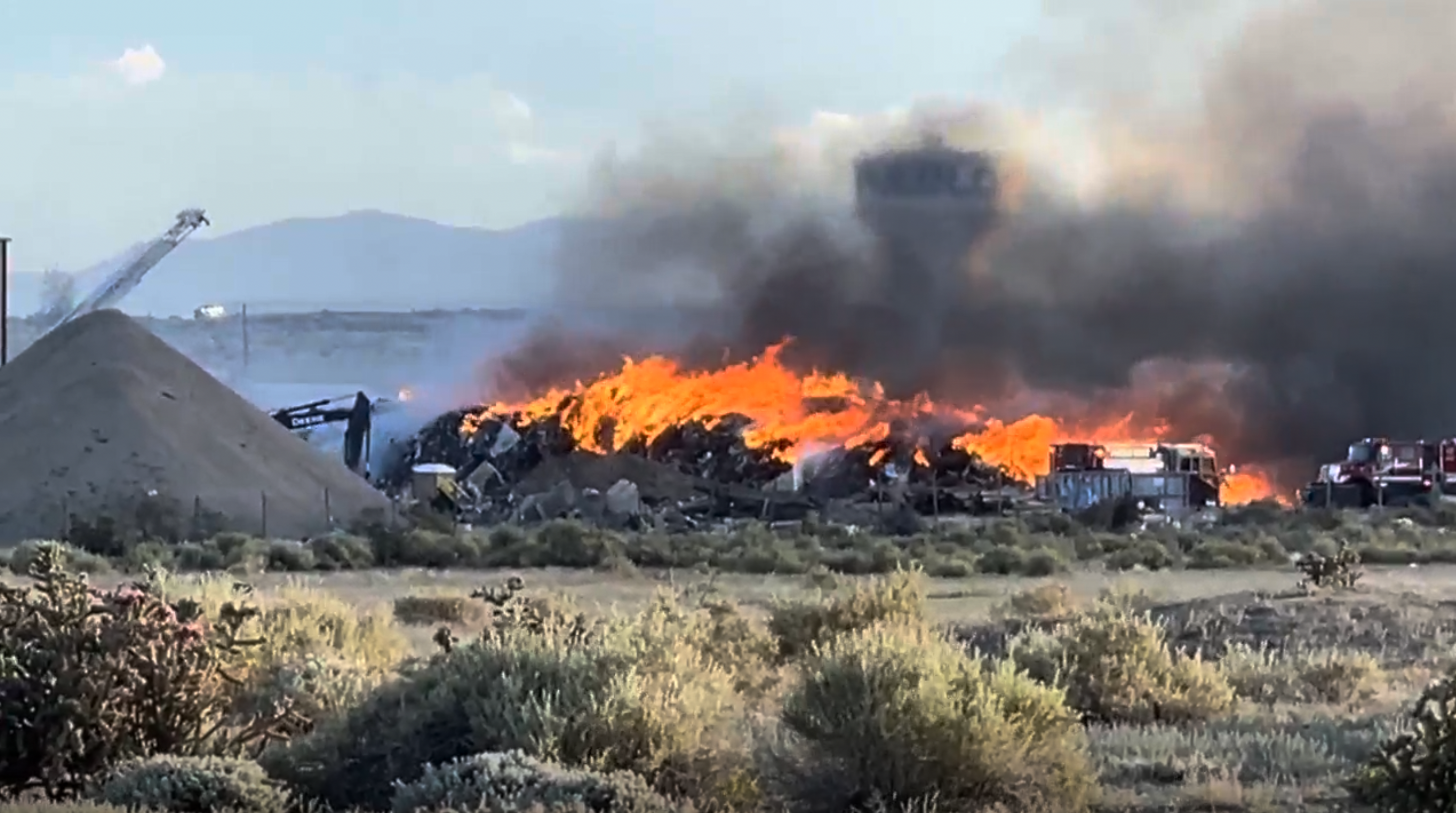 C&C Disposal Fire in Pueblo