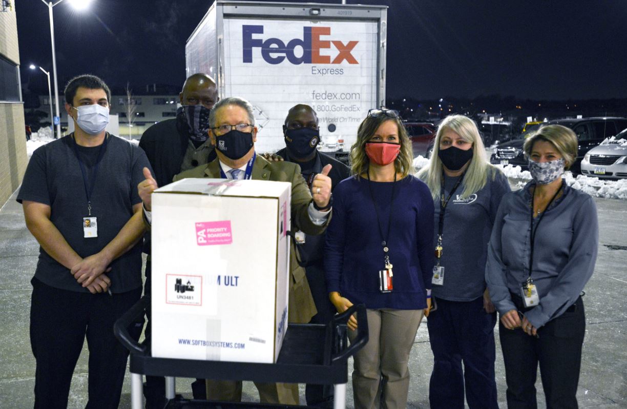 VA vaccine shipment