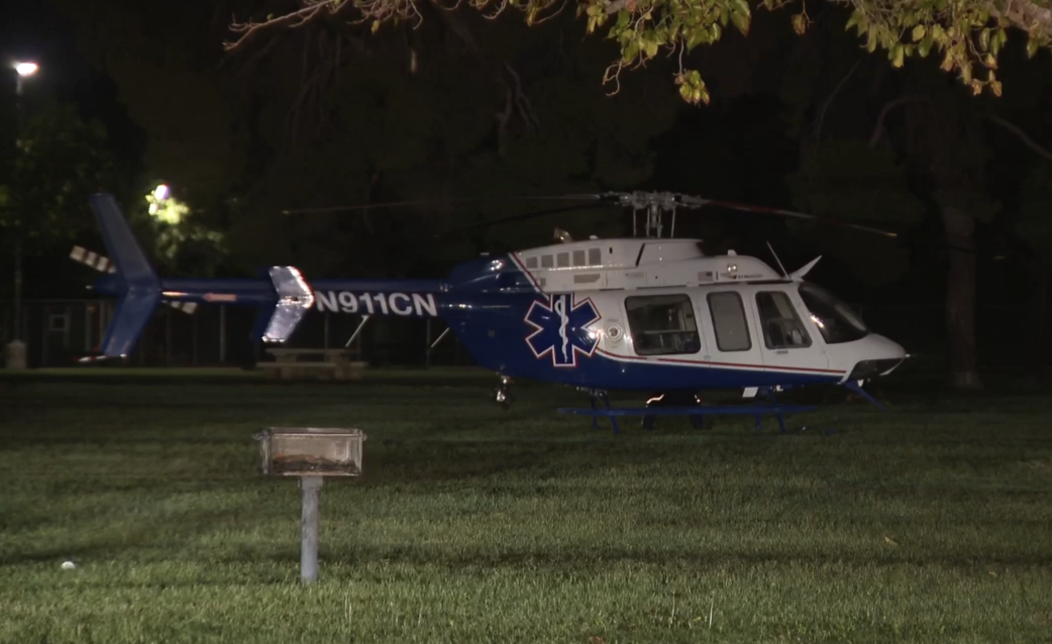 medical helicopter landing phoenix