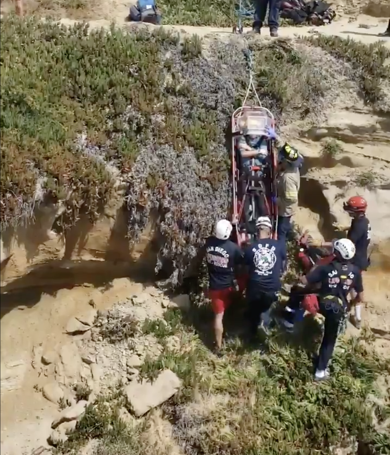 blacks beach rescue july 12