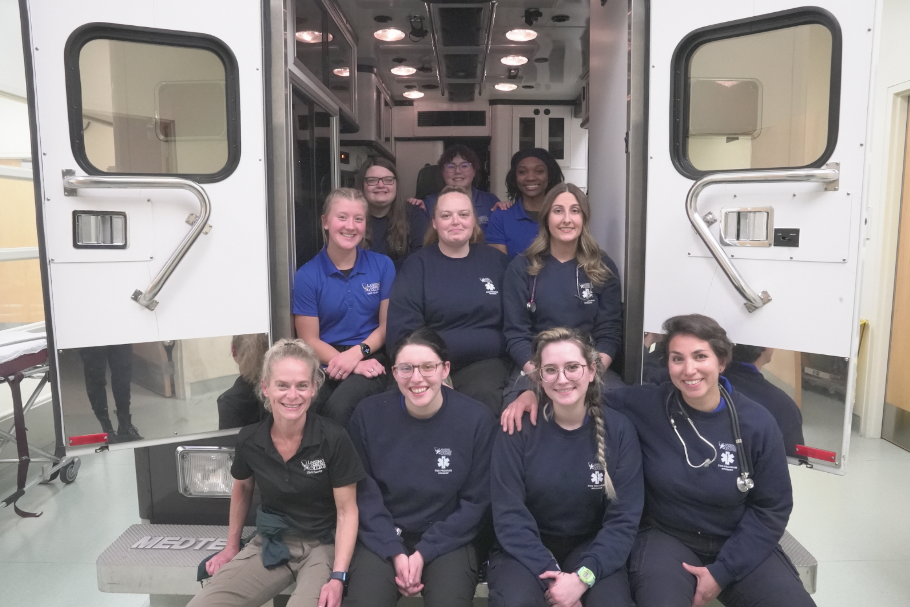 LCC's first all female EMS class