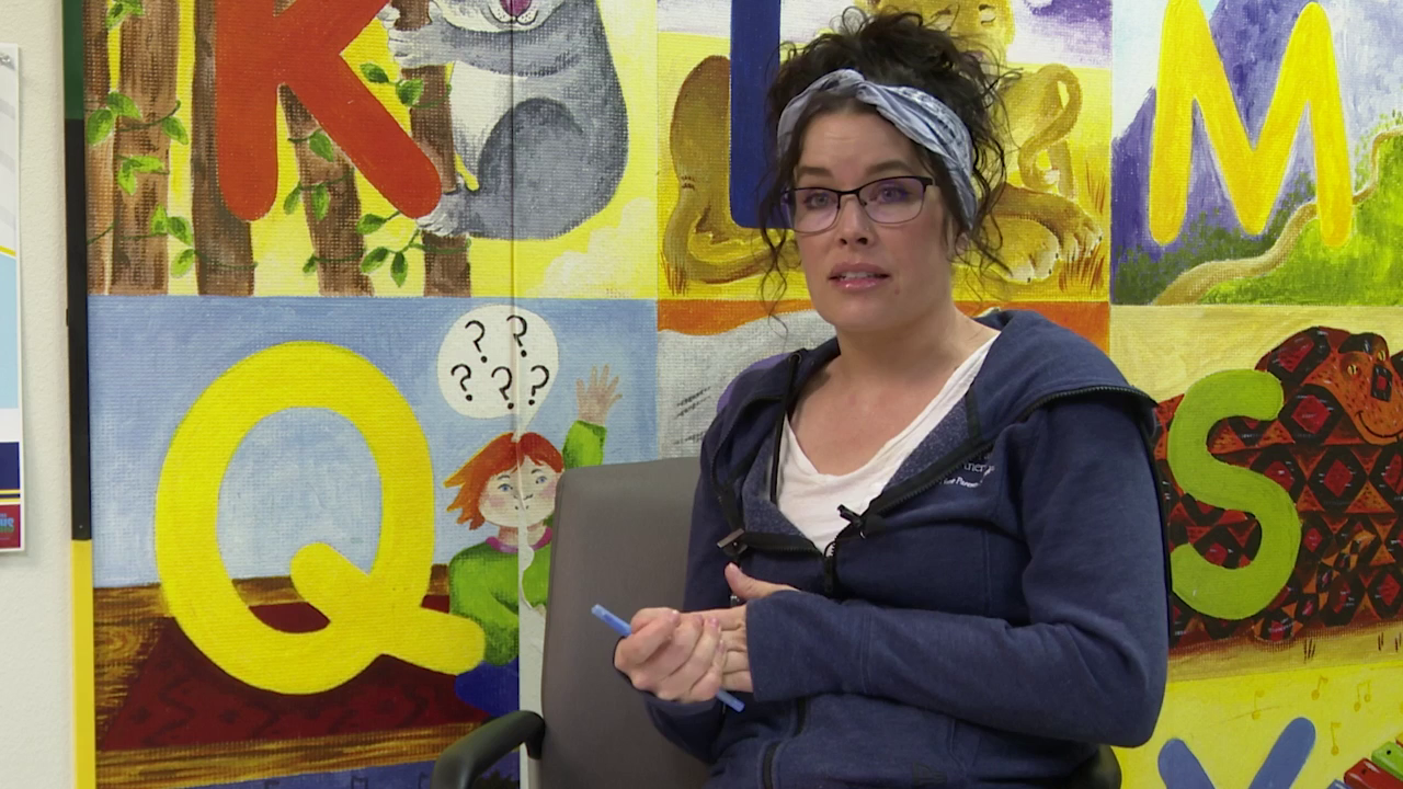 Marisa Johnson, Lewis and Clark's Home-Visiting RN Case Manager.