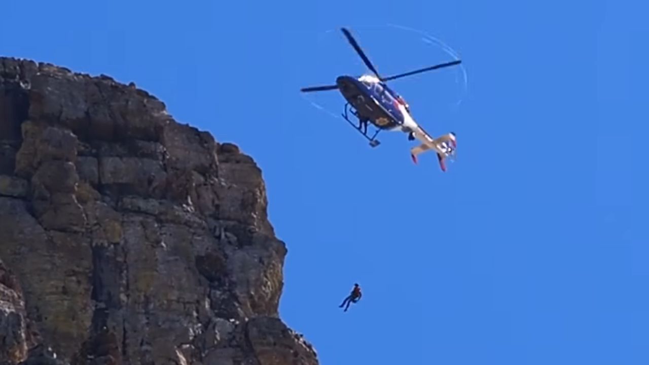 Climber rescued via helicopter in Glacier National Park