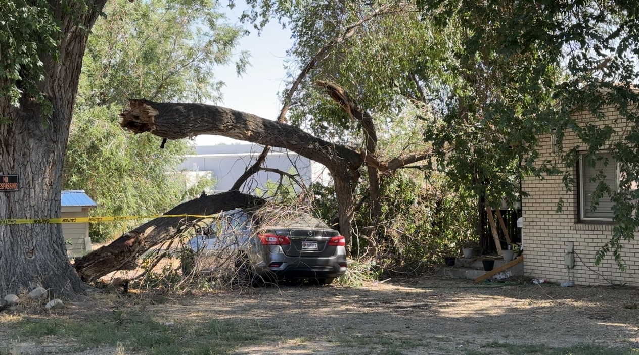 Caldwell Home with damages 
