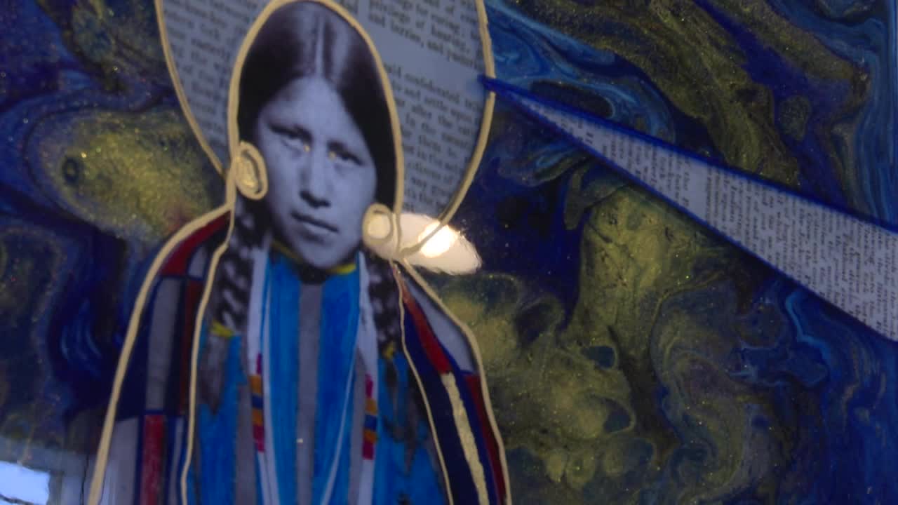 Flathead Reservation artist showing stories of Native American women - Vimarsana News