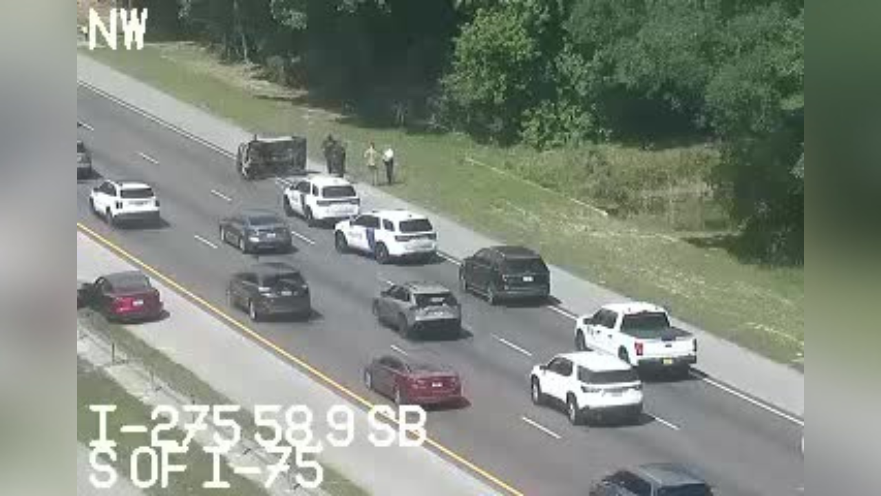 I-275 58.9 SB Roadblock crash