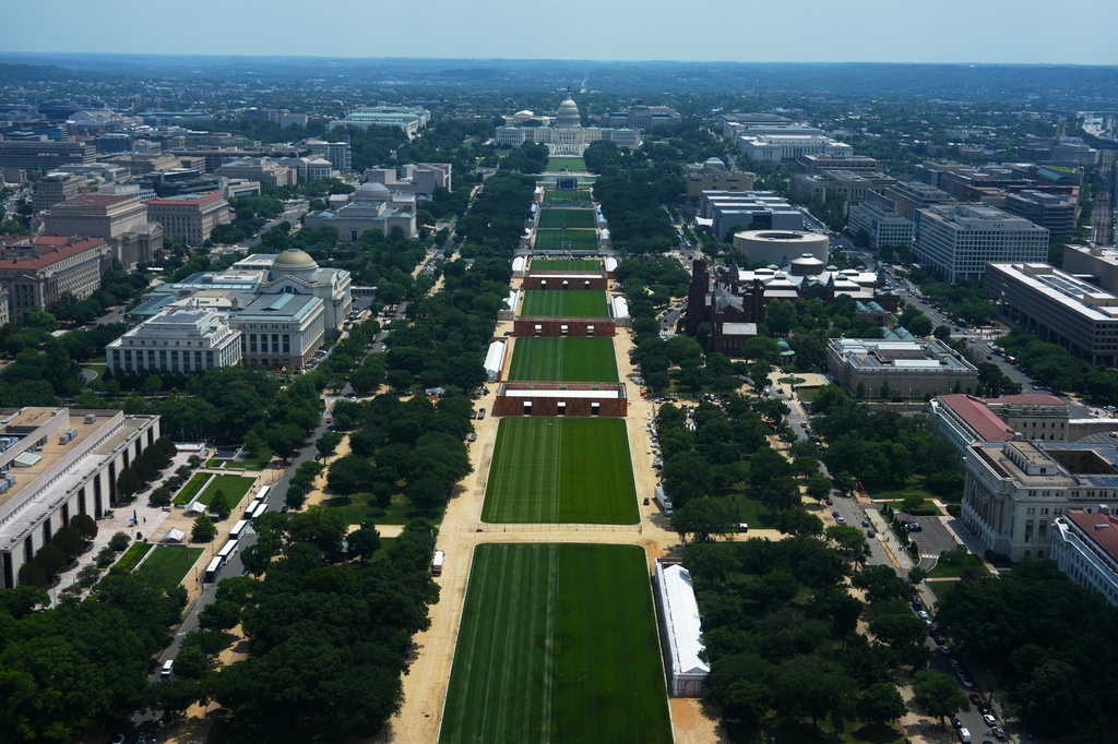 The U.S. Capitol and National Mall 