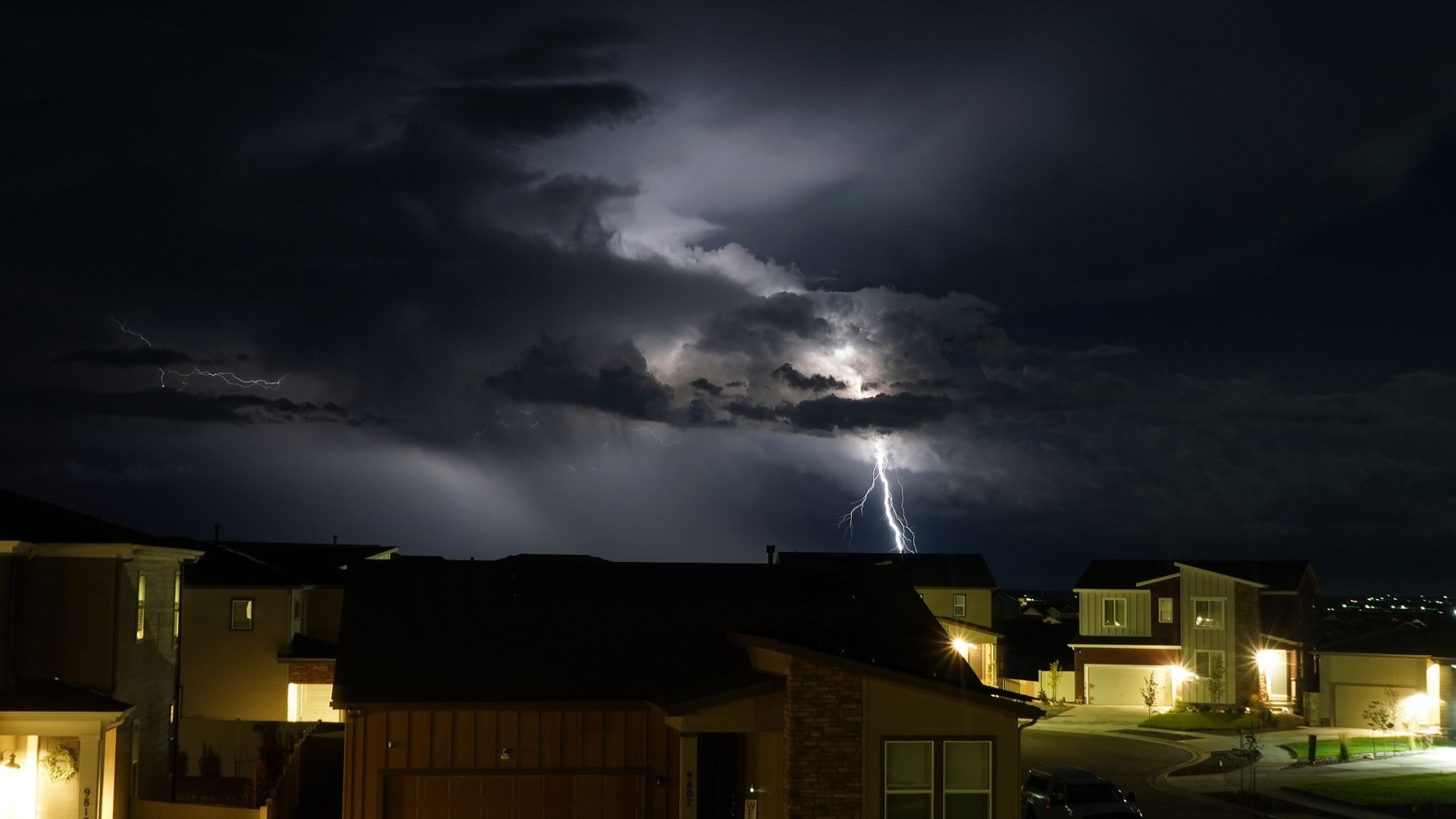 Falcon thunderstorm
