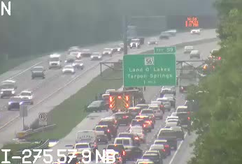 Crash I-275 Hillsborough County
