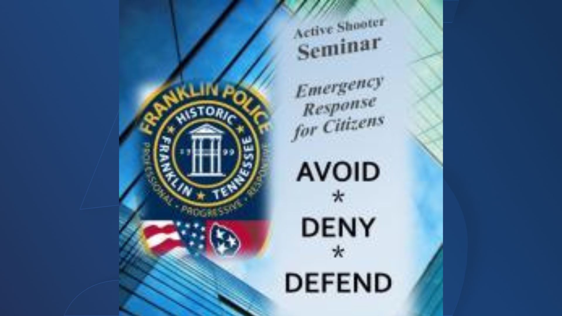 franklin police seminar