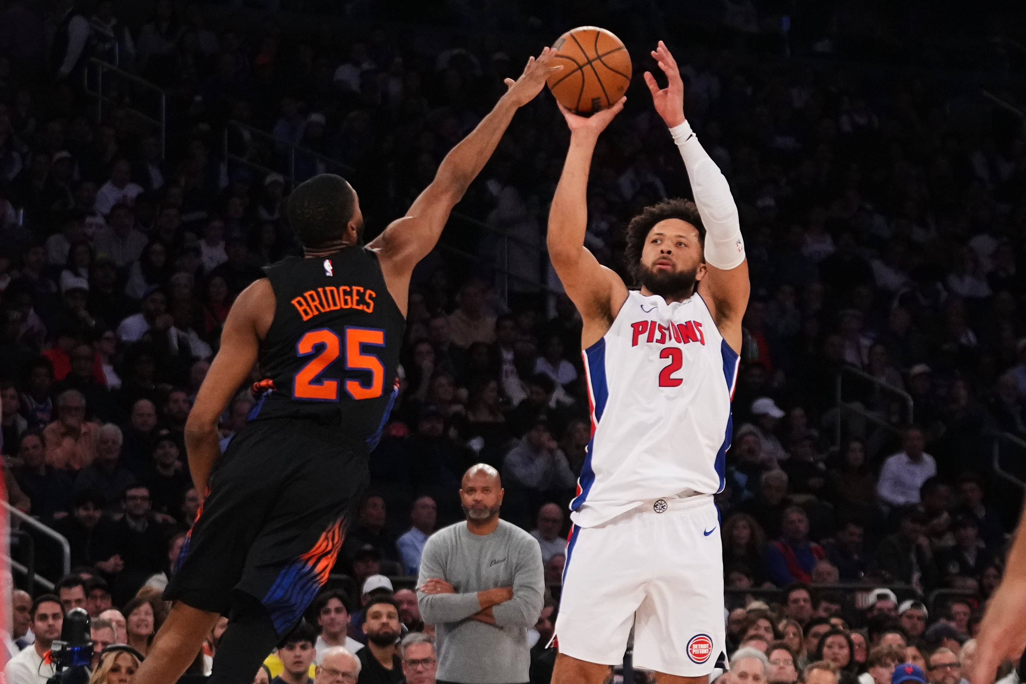Pistons Knicks Basketball