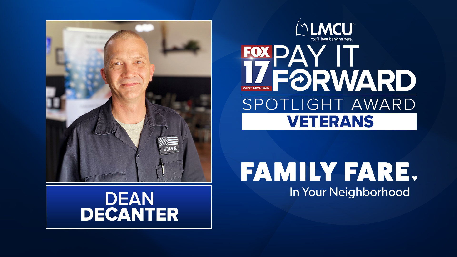 Dean Decanter Veteran Spotlight winner