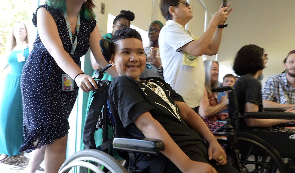 Virginia Beach student shot by stray bullet advances to Middle School