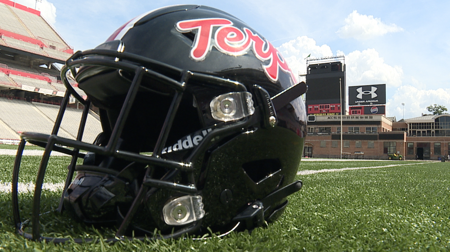 Terps Black Helmet