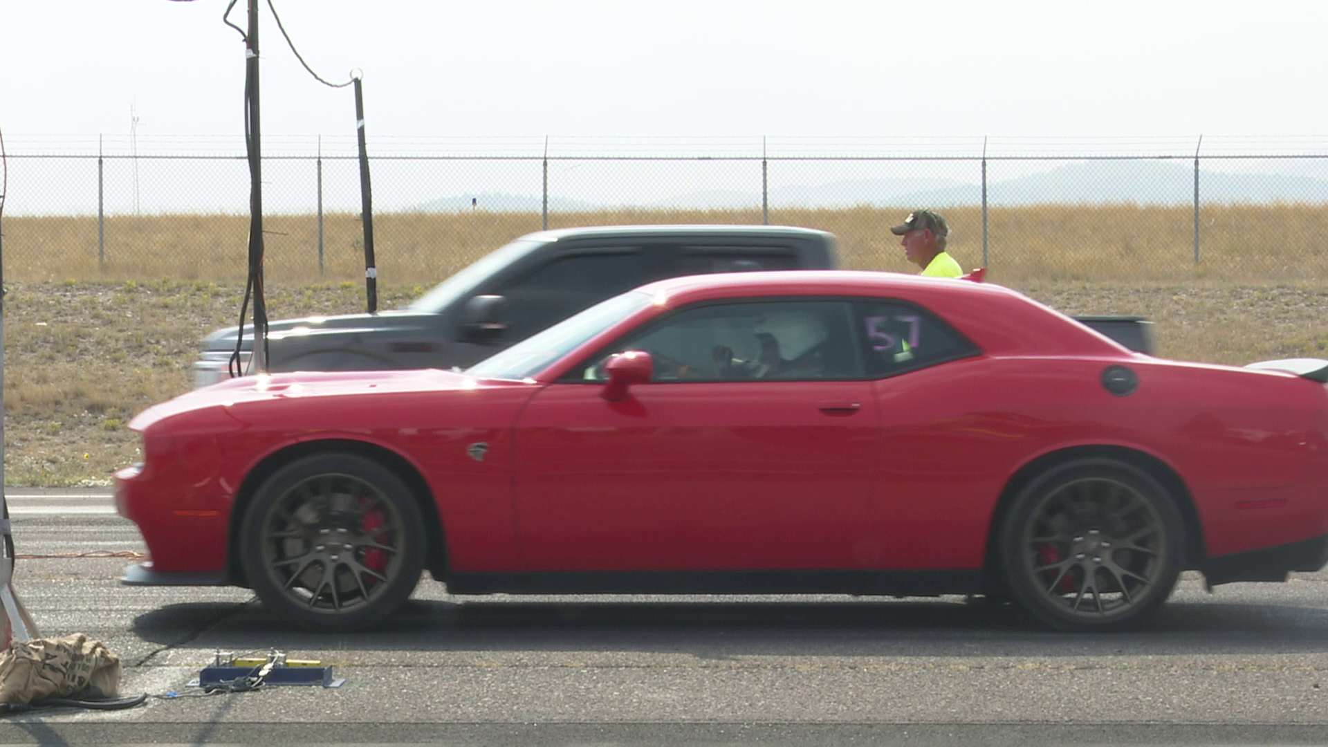 Fall Drag Car Race