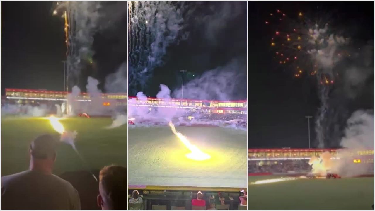 Flying Squirrels make changes after fireworks malfunction at CarMax Park: 'It was just wild'