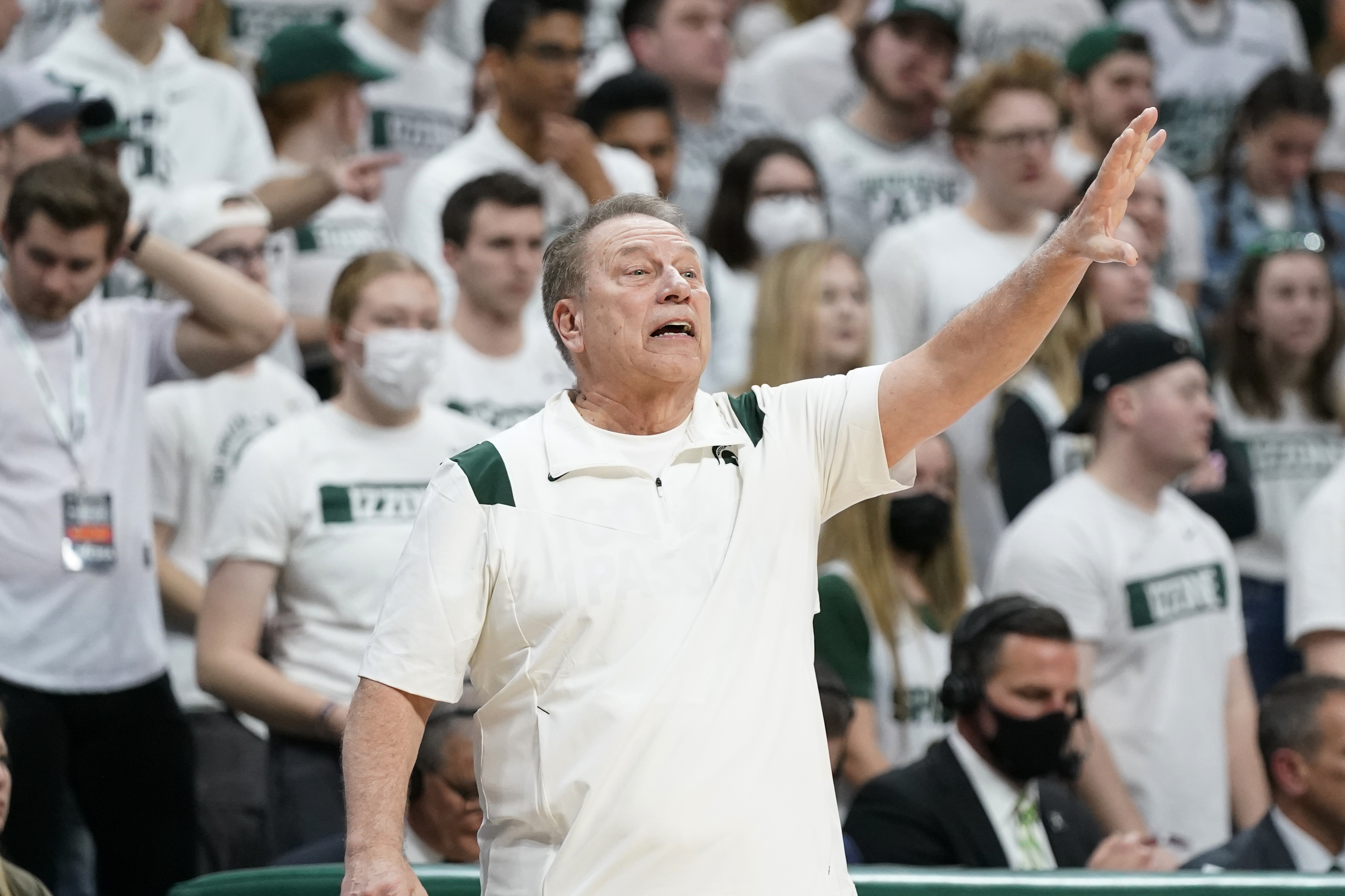 Tom Izzo Maryland Michigan St Basketball