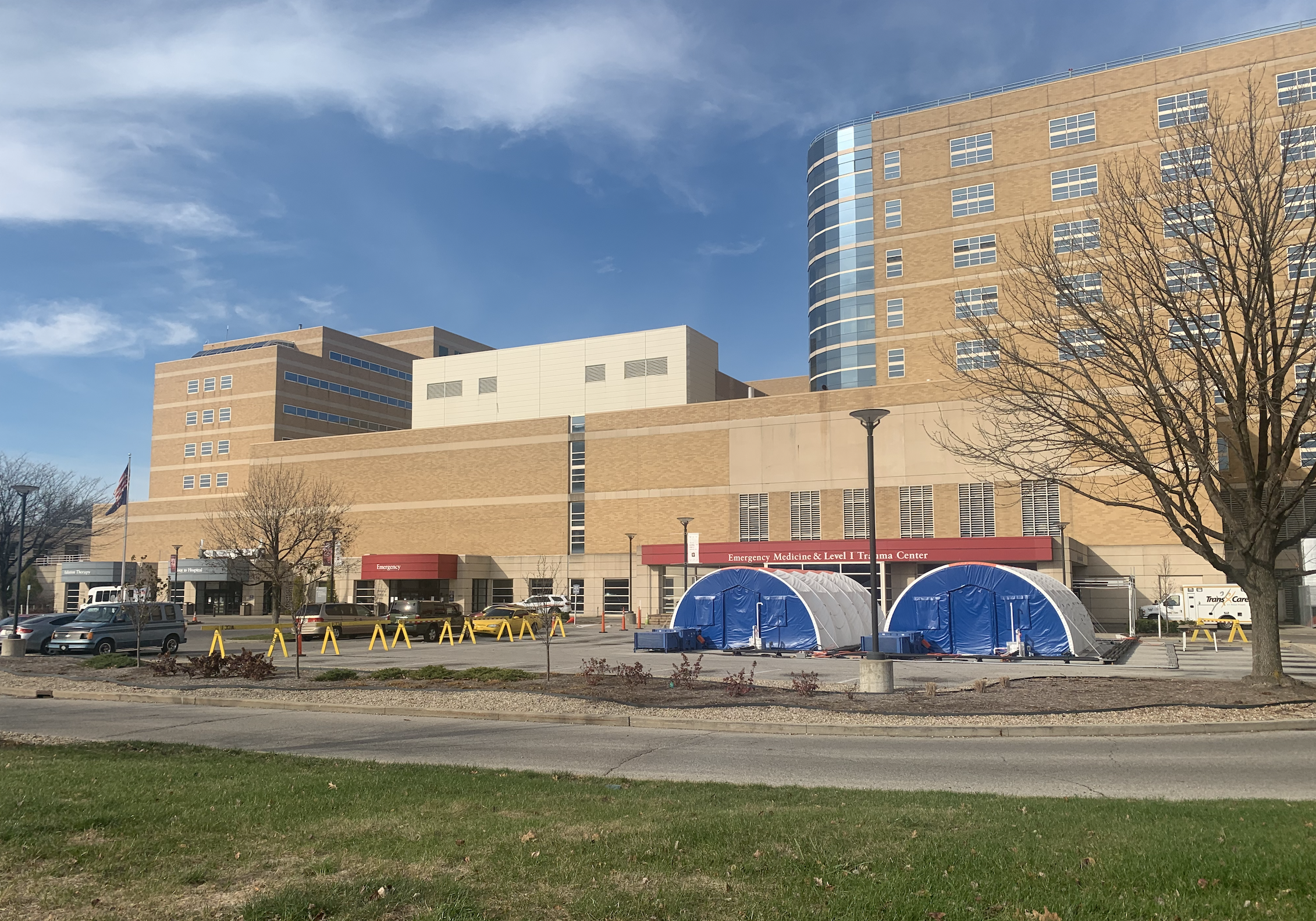 IU Health Methodist tents