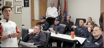 Liberty High School Spanish students teach firefighters life-saving phrases