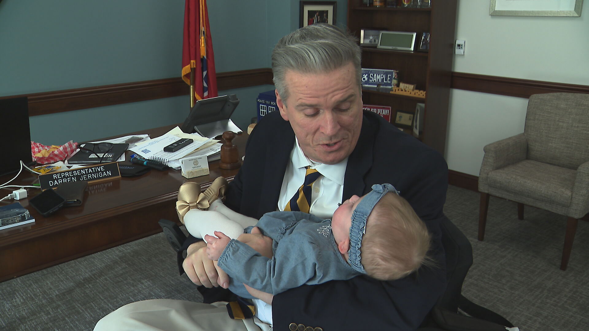 Rep. Jernigan with Gray 