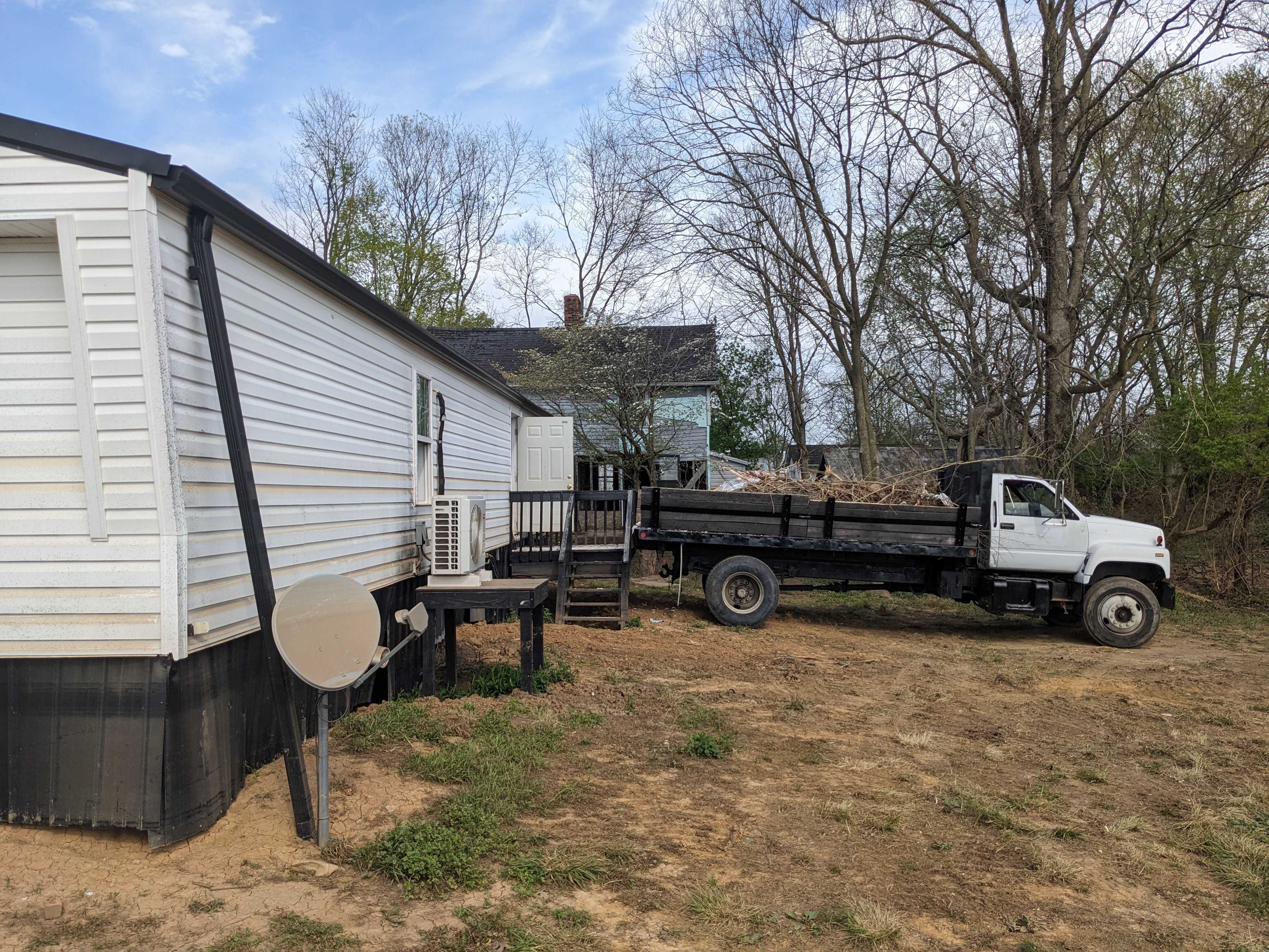Burgin home being torn down after flood waters