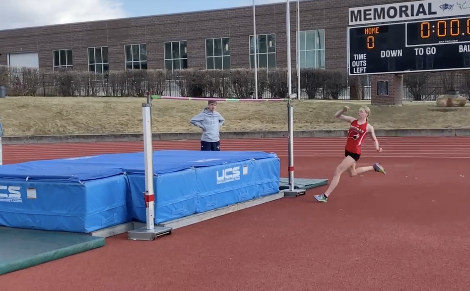 Bozeman High Jumper Hannah Schonhoff