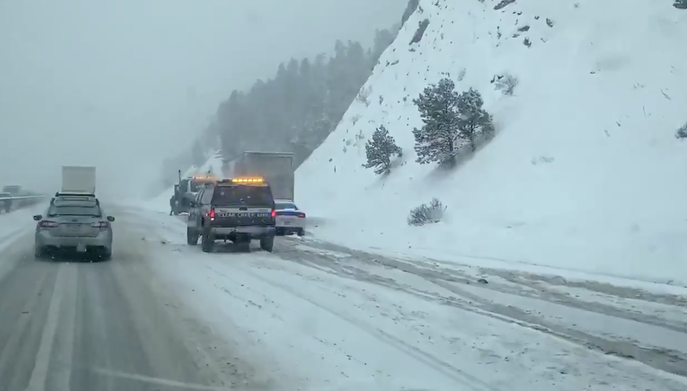 I-70 mountain snow