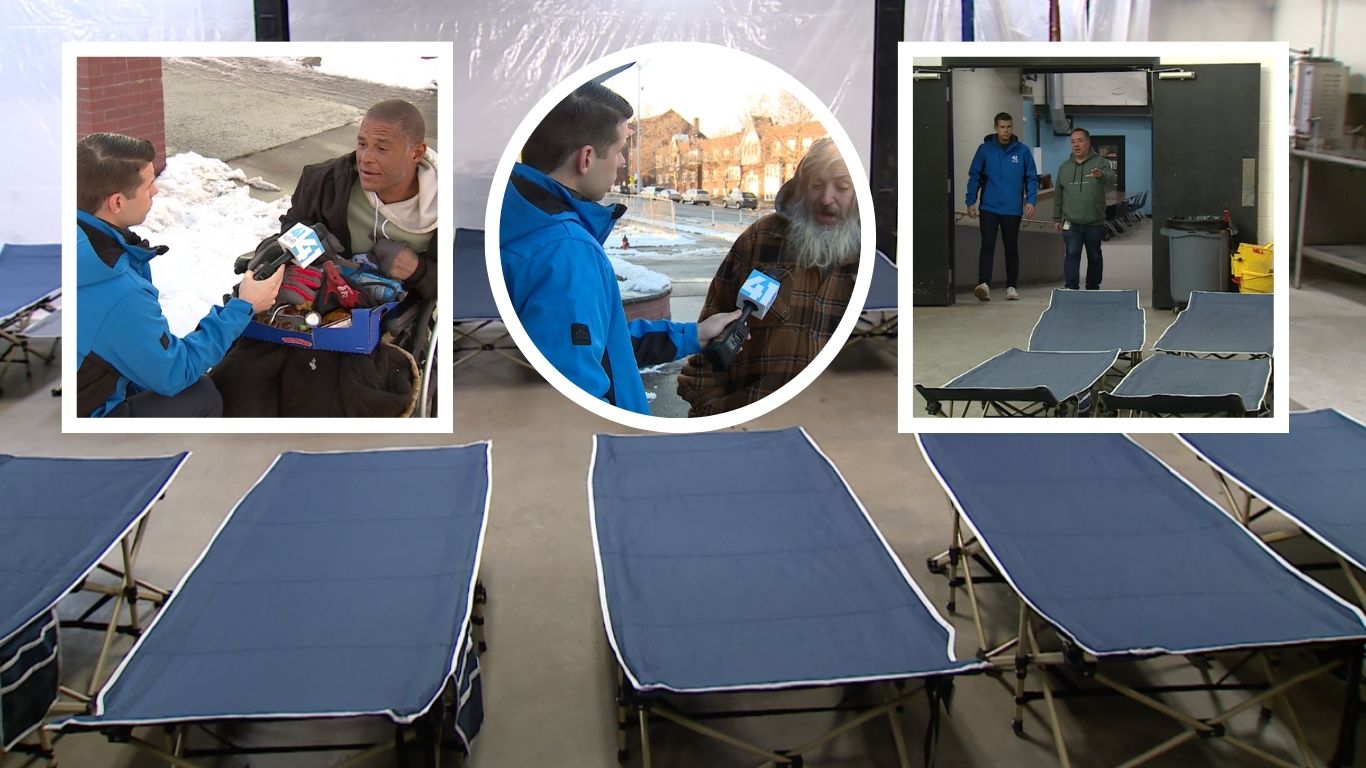 Unhoused population Sheltered