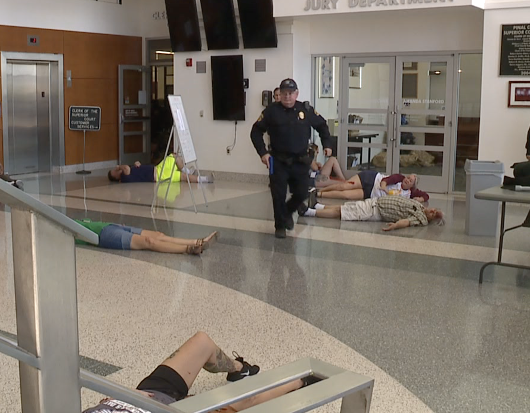 Active shooter training in Florence