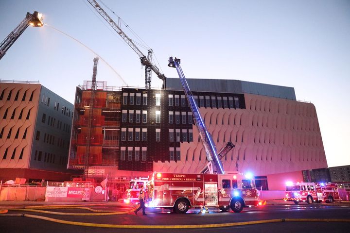 Fire at Rural Road and Unive