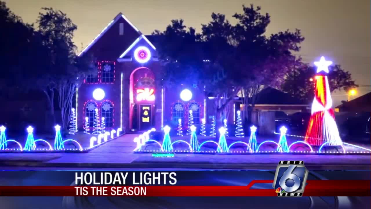 Festive holiday lights display seen in 6200 block of Lourdes - Vimarsana News
