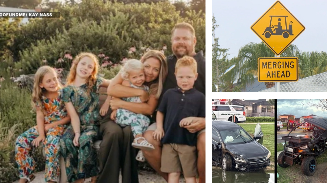 Wesley Chapel residents call for more golf cart safety measures after crash sends family to hospital