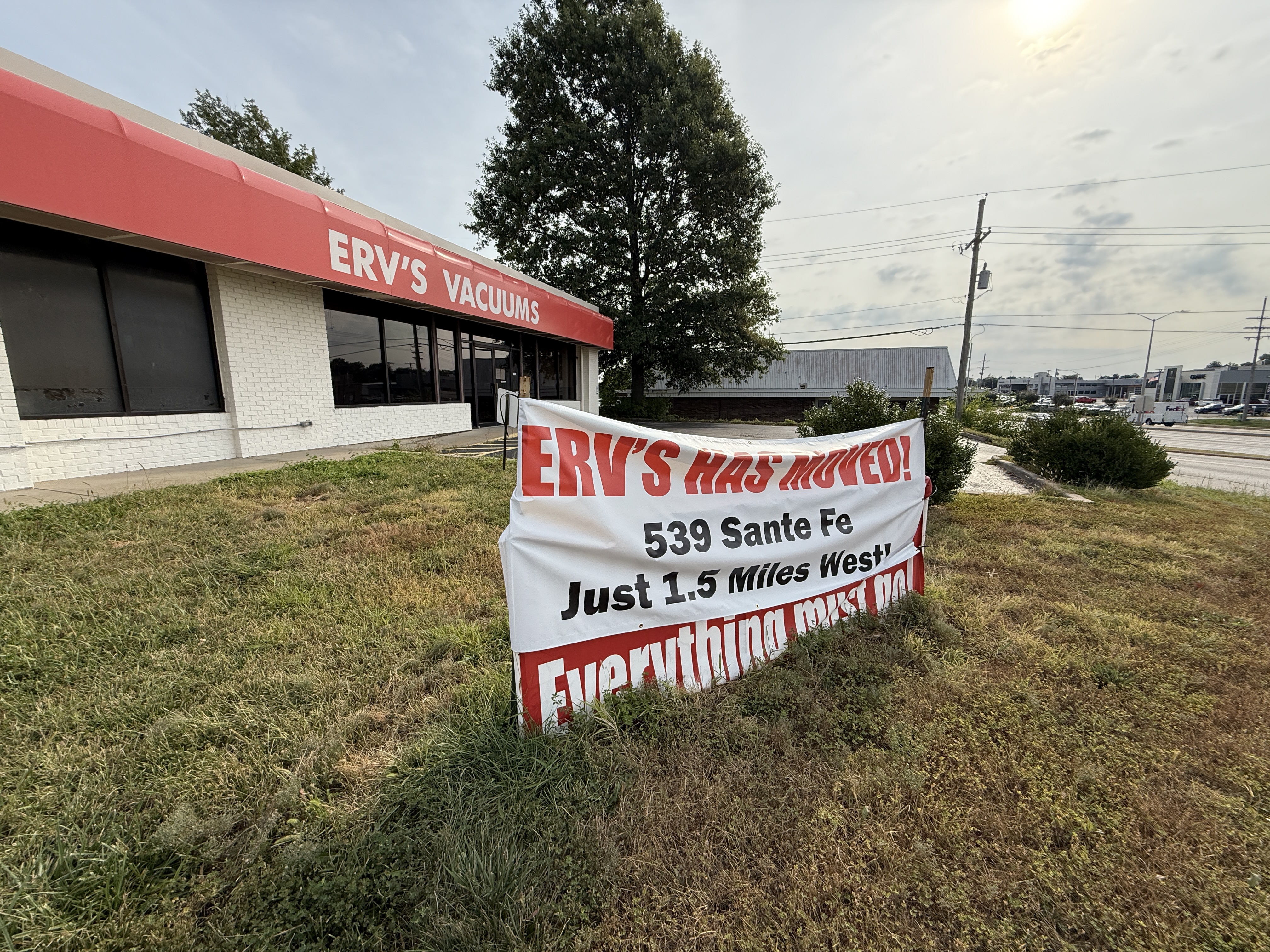 Erv's Vacuums an Olathe fixture has a new location