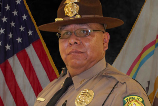 Navajo Police officer michael lee