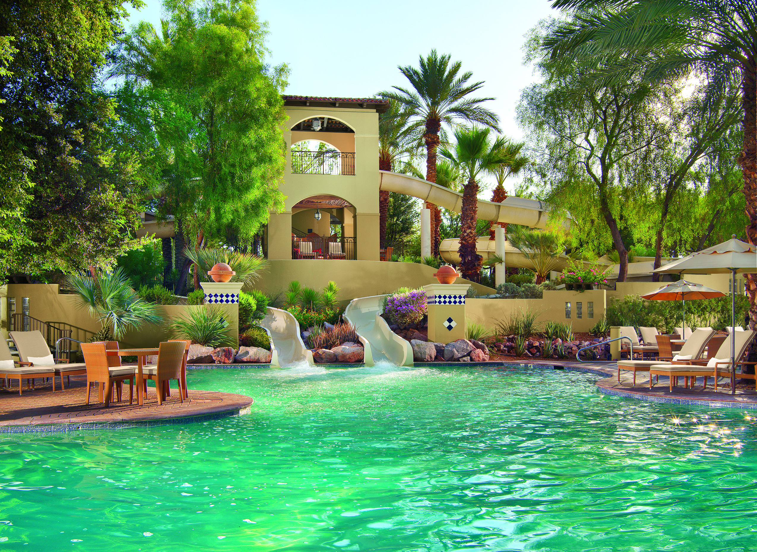 Fairmont Scottsdale Princess Sonoran Splash Waterslides