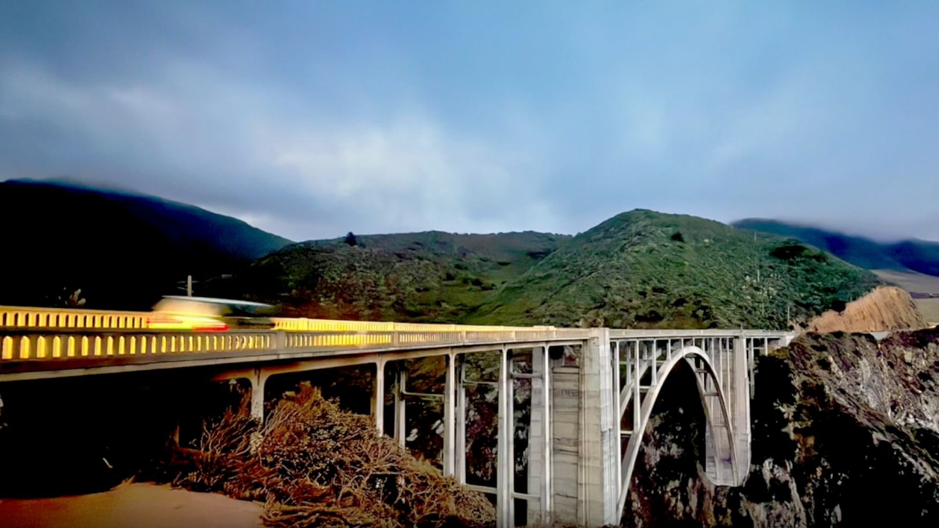 A bridge in California.