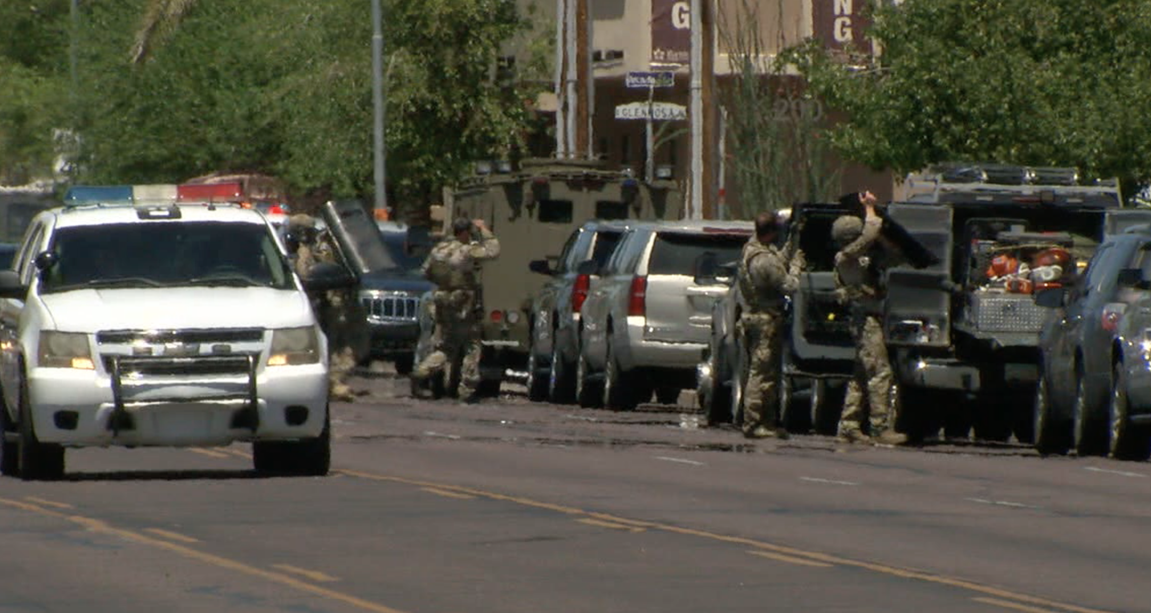 Standoff near 32nd Street and Campbell
