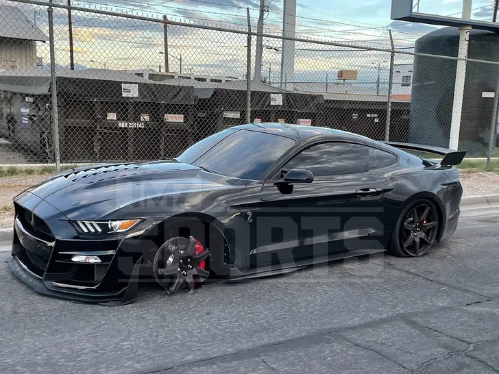 Marshawn Lynch Arrest Car Photo