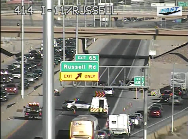 I-11, Russell crash