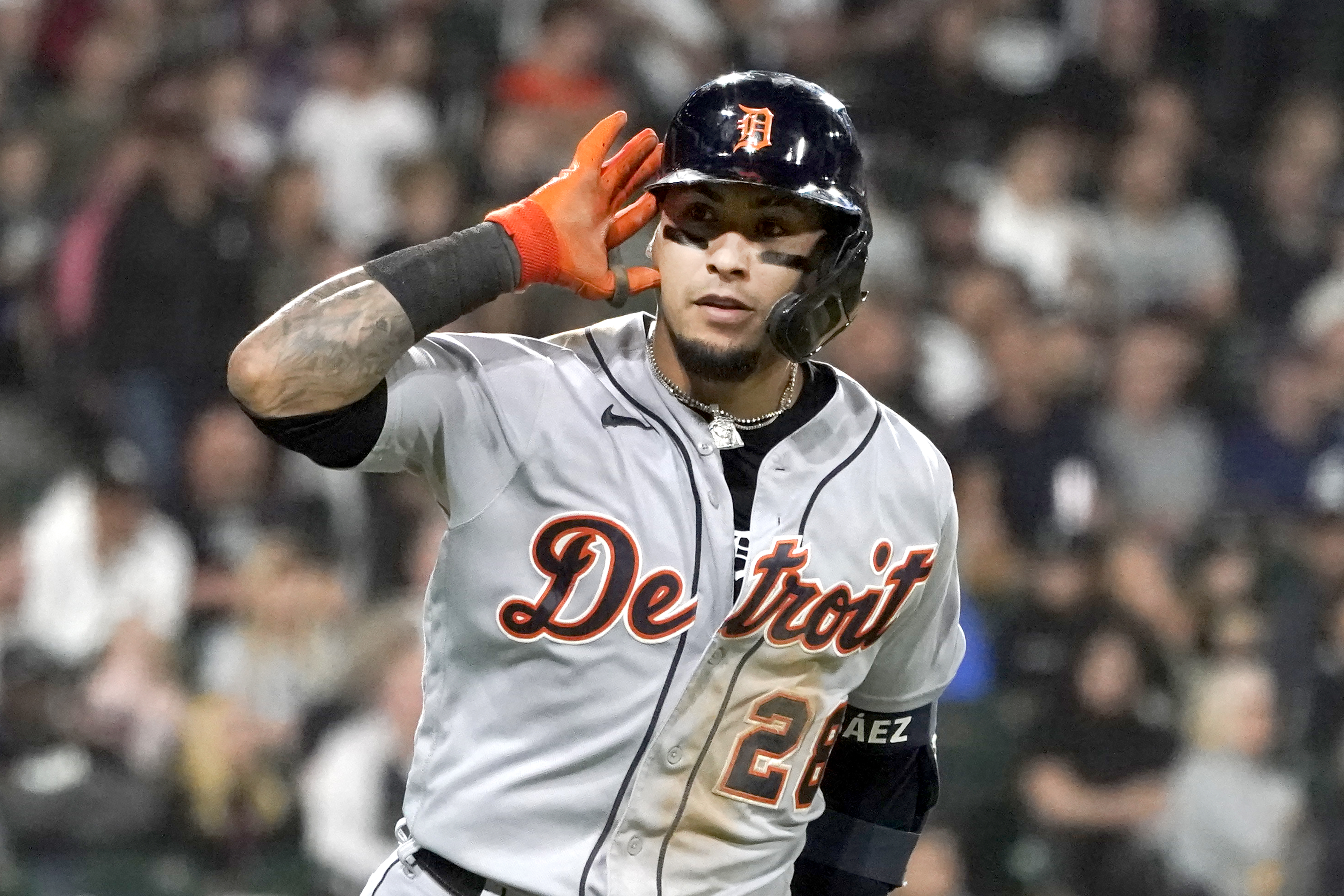 Javier Baez Tigers White Sox Baseball