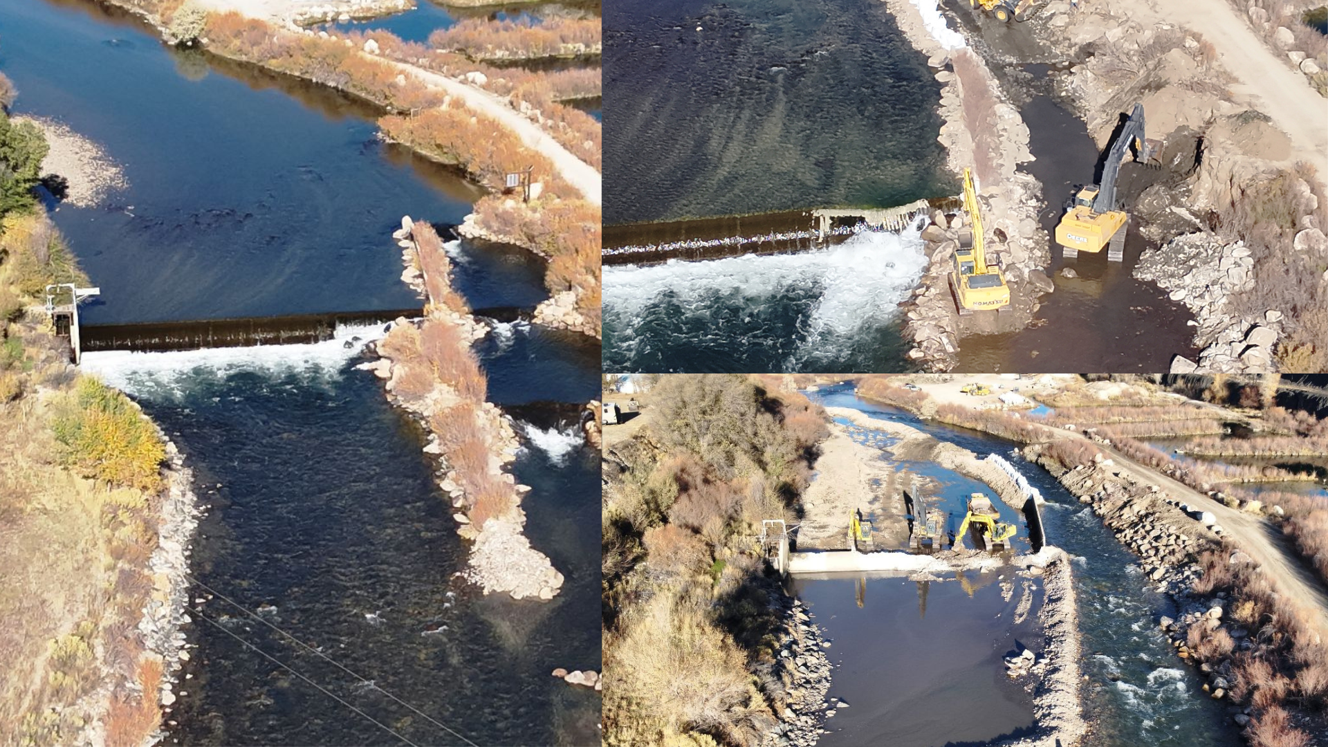 CPW Bridge Removal near Salida