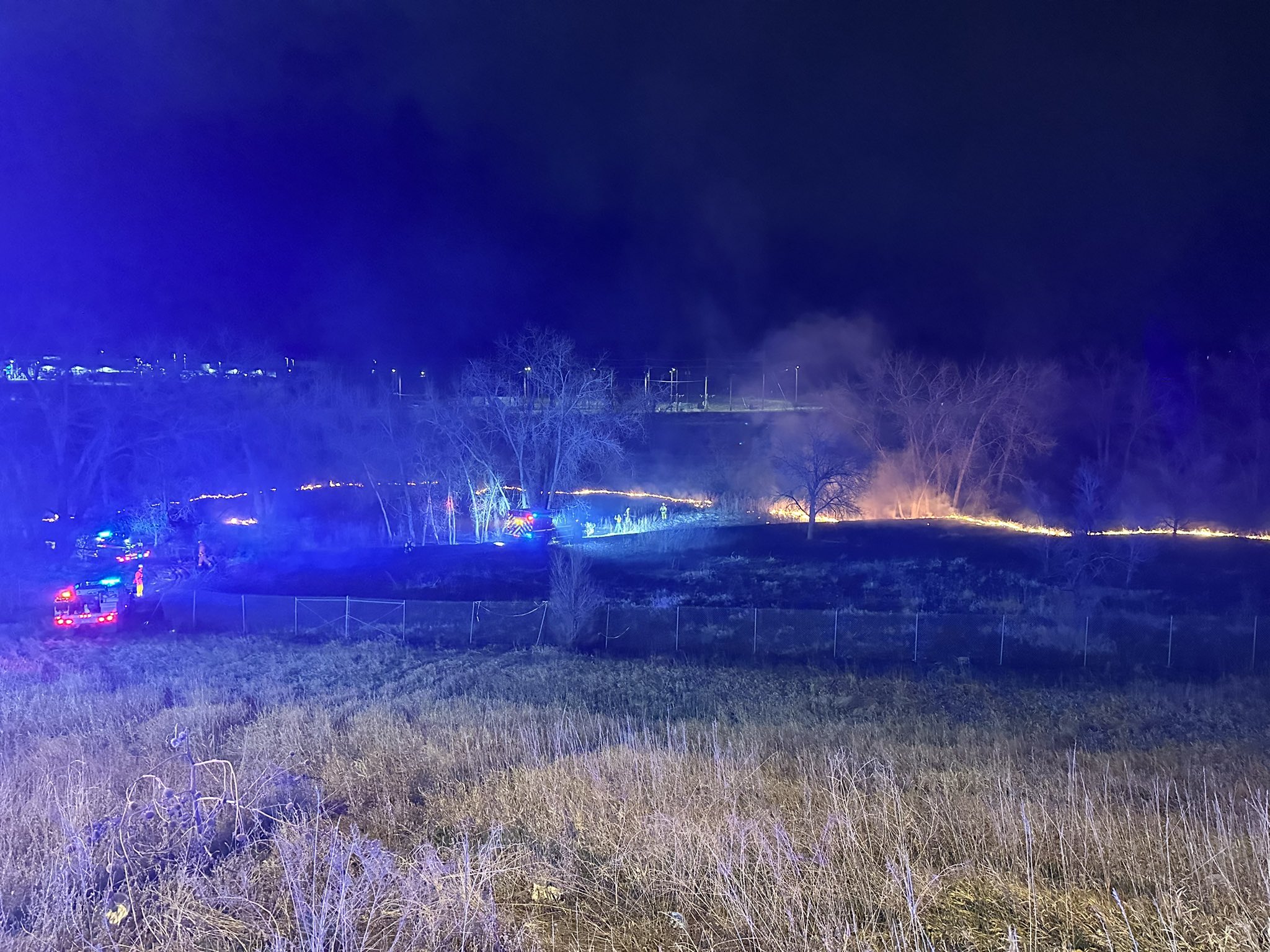 Colorado Springs grassfire
