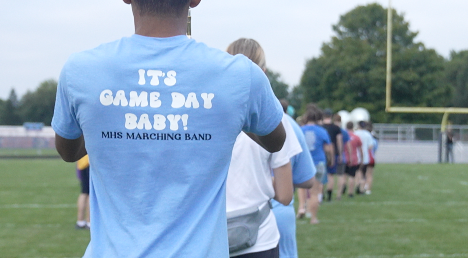 It's Game Day Baby! MHSMB shirt