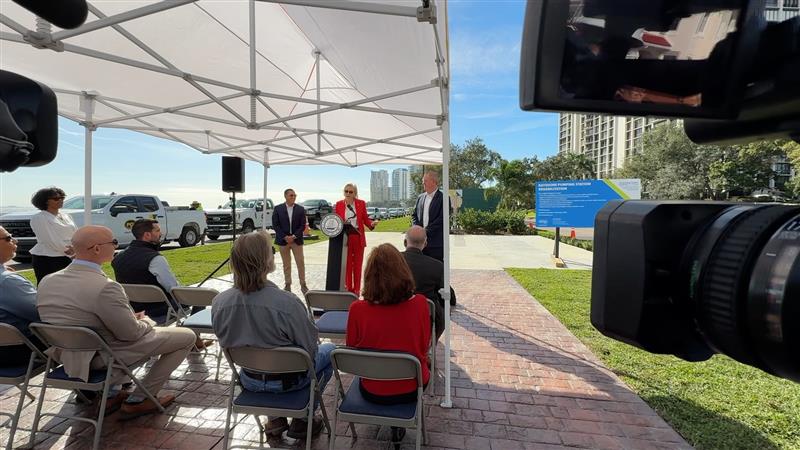 Tampa unveils upgrades to Bayshore wastewater pumping station 