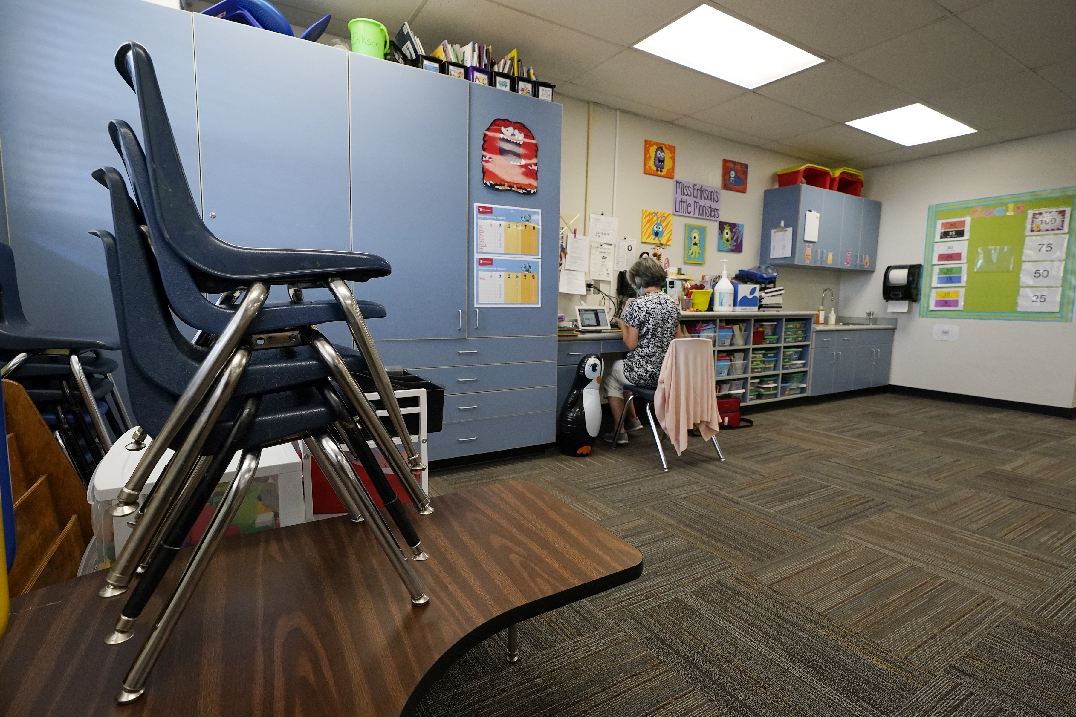 Virus Outbreak Refugee School