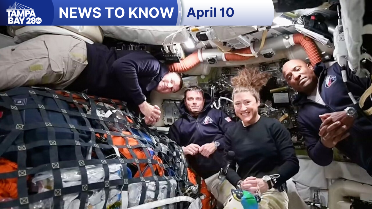 News to Know for April 10, 2026