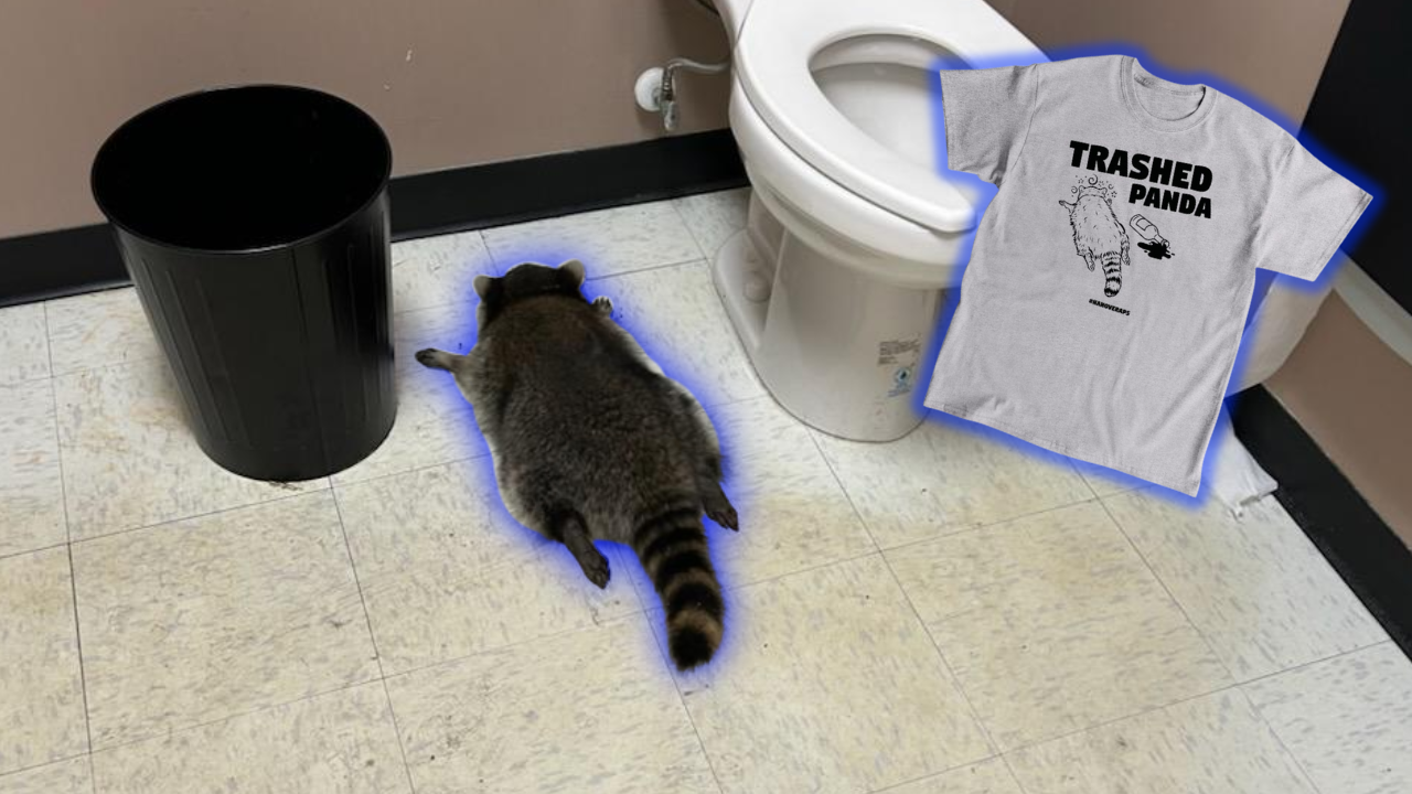 Trashed Panda shirts