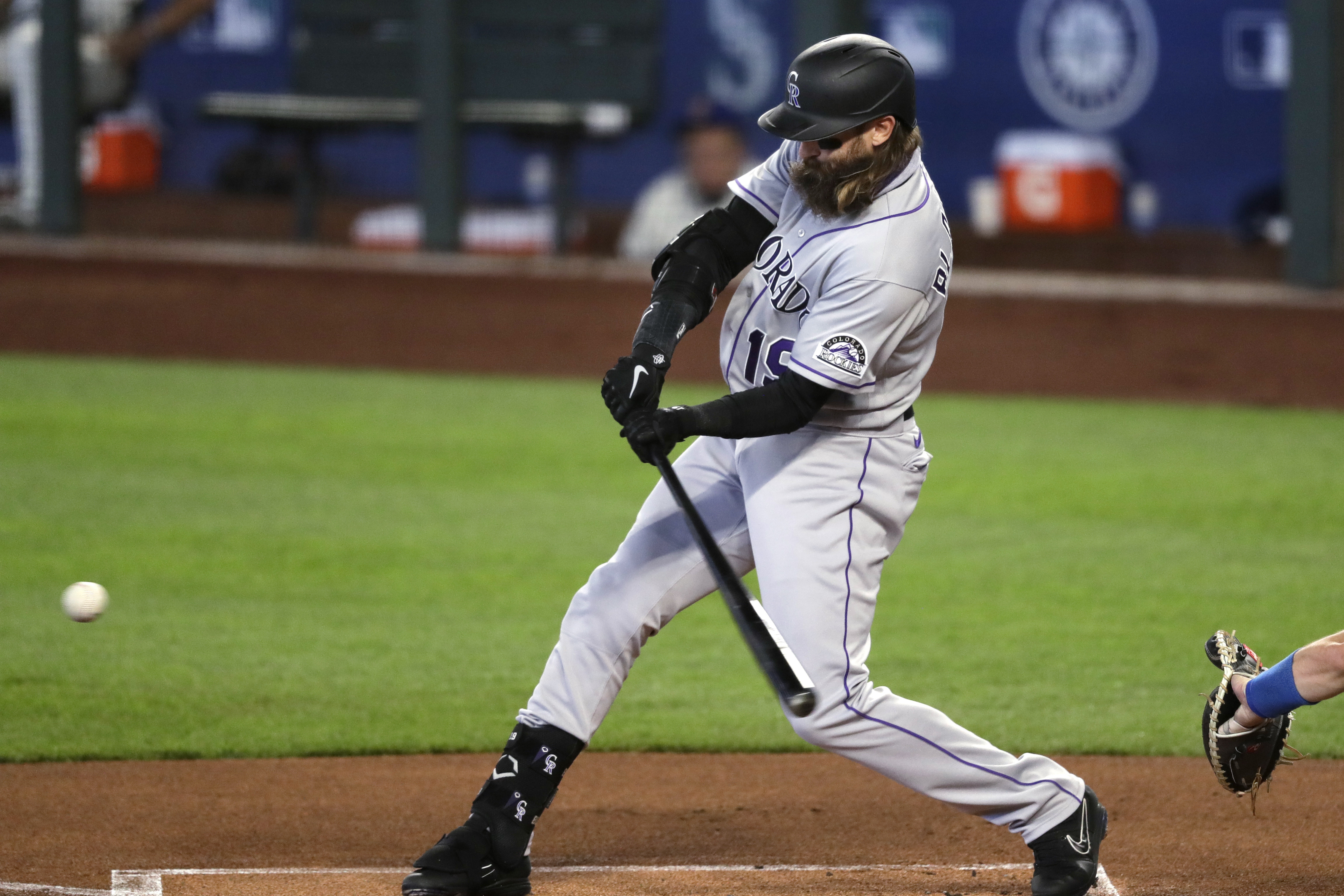 Charlie Blackmon 2020 vs mariners hit streak